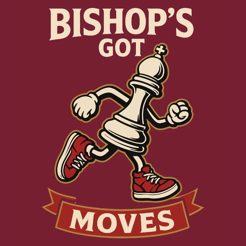 Bishop Got Moves Chess Player Board Game