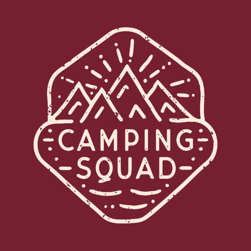 Camping camp squad camper group