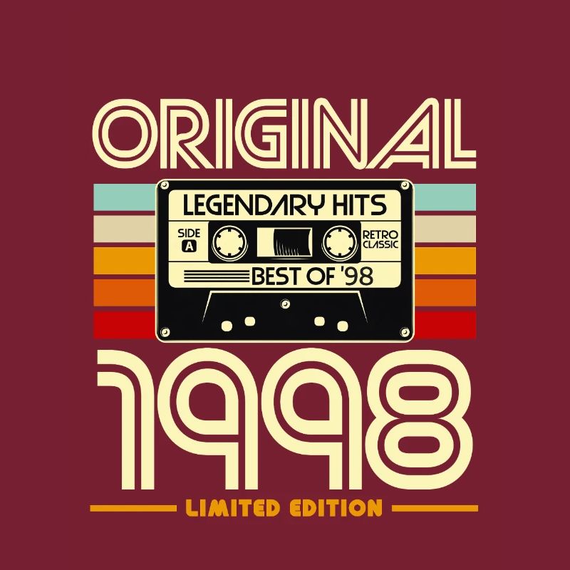 Original 1998 Cassette Rétro