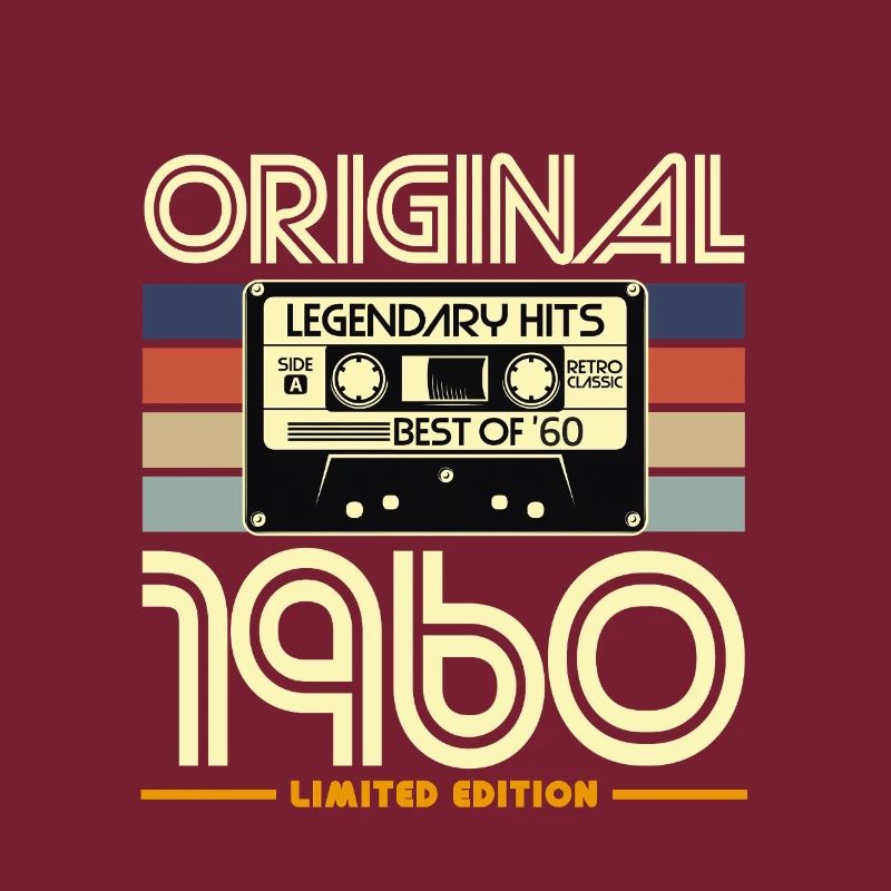 Original 1960 Cassette Rétro