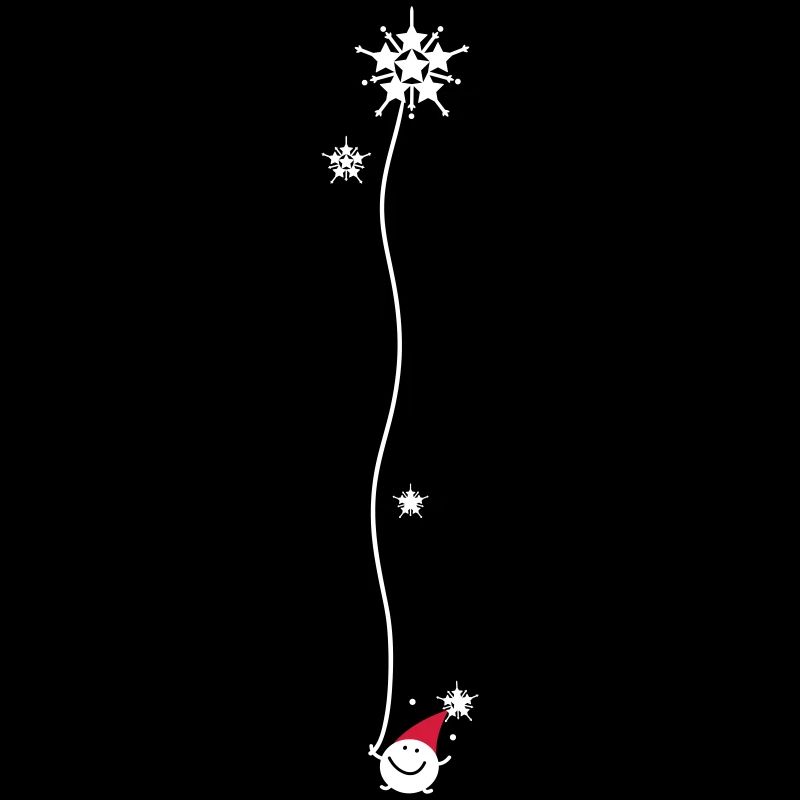 Santa with snowflake