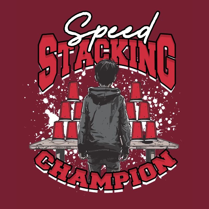 Speed Stacking Champion Cup Stacking