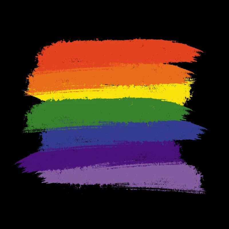 Regenbogen-Pinsel