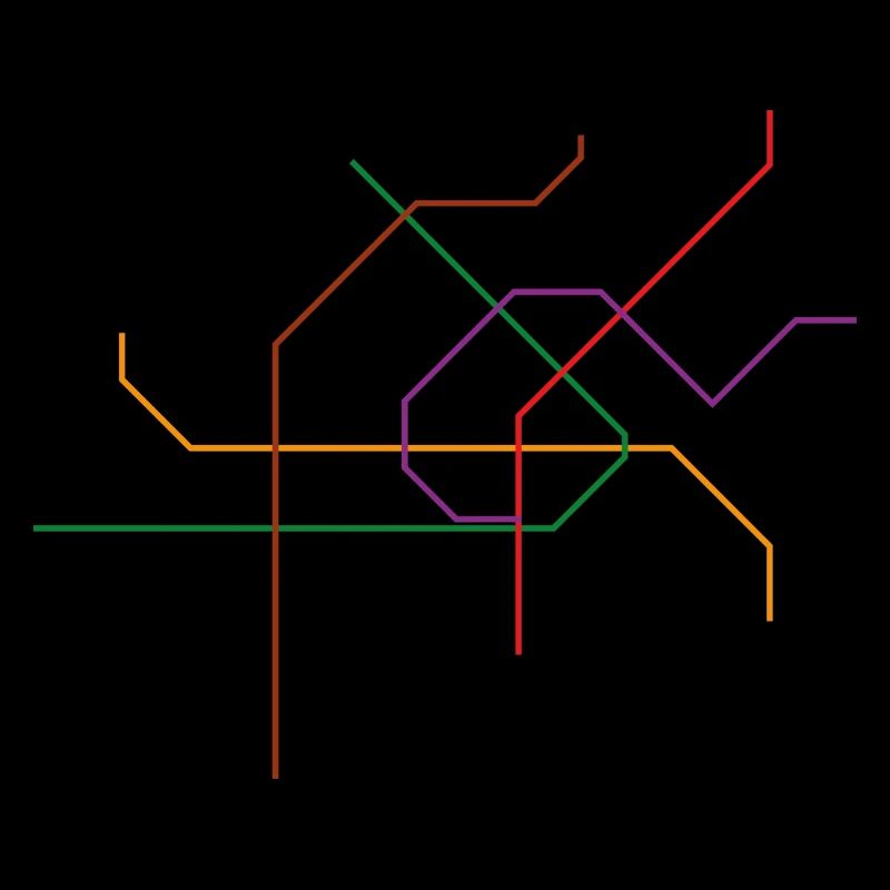 Viennese subway network