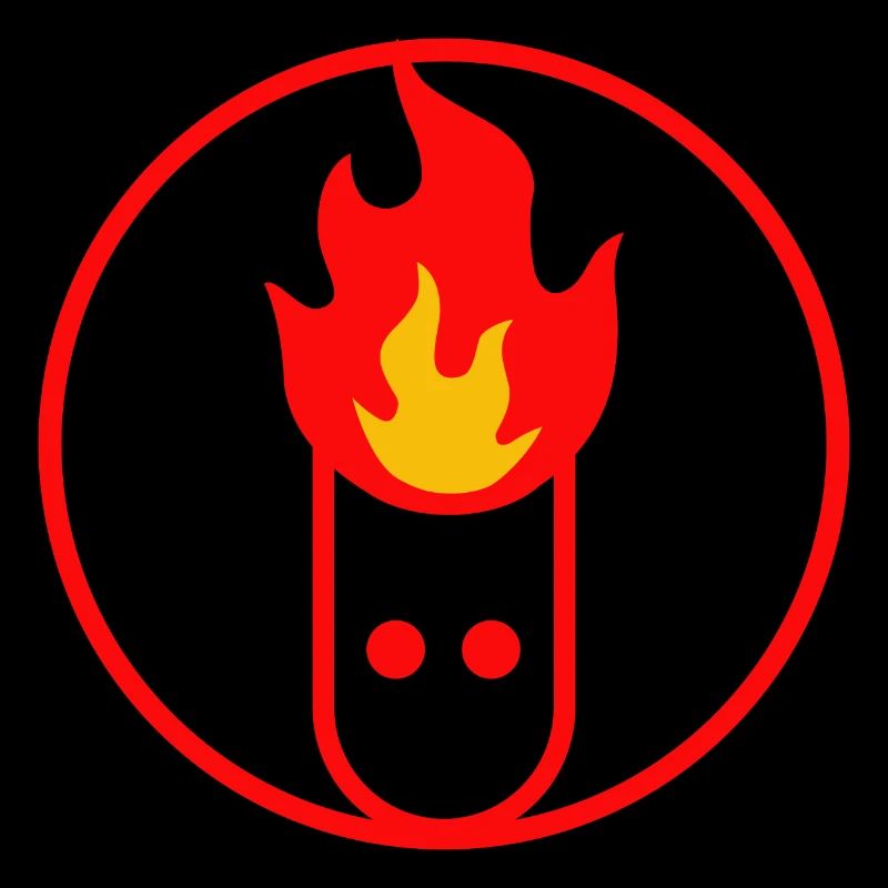 Headfire International Label Logo Discreet