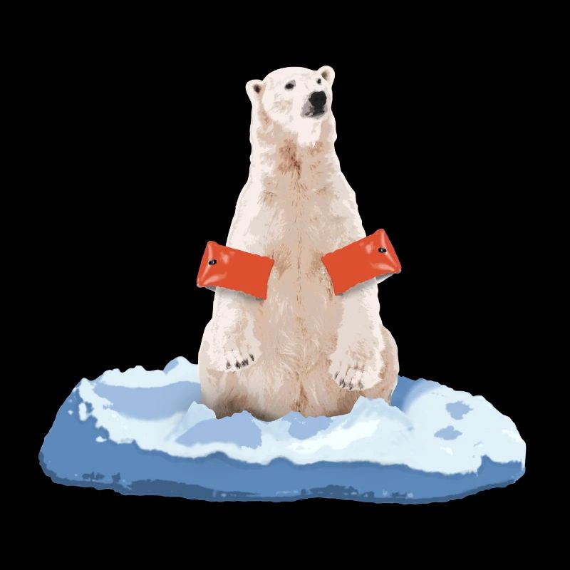 Polar bear ice floe climate planet contest