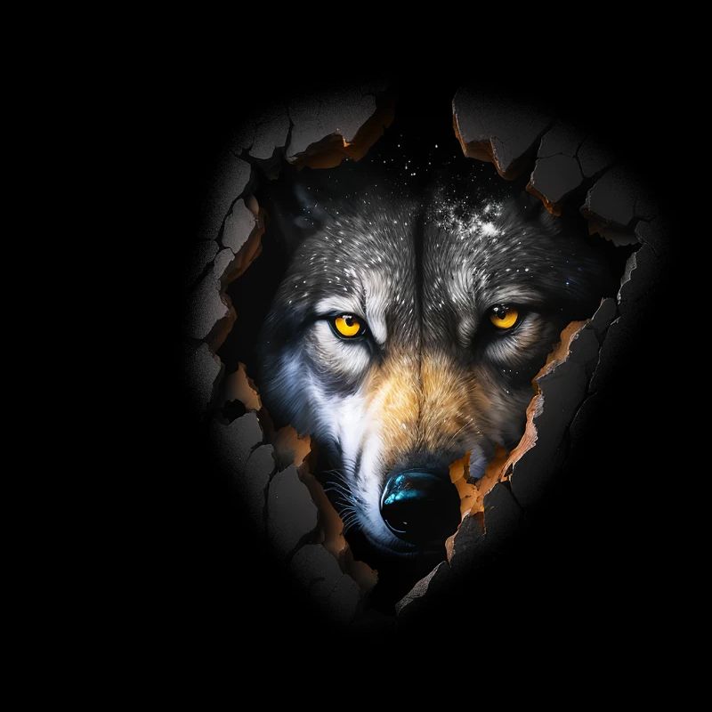 Wolf Wolves Animals Gift Art Animal Motif