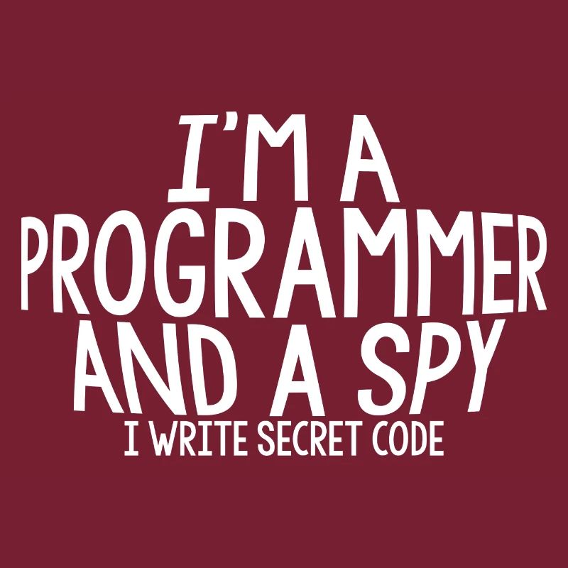 Je suis un programmeur et un espion, j’écris du code secret