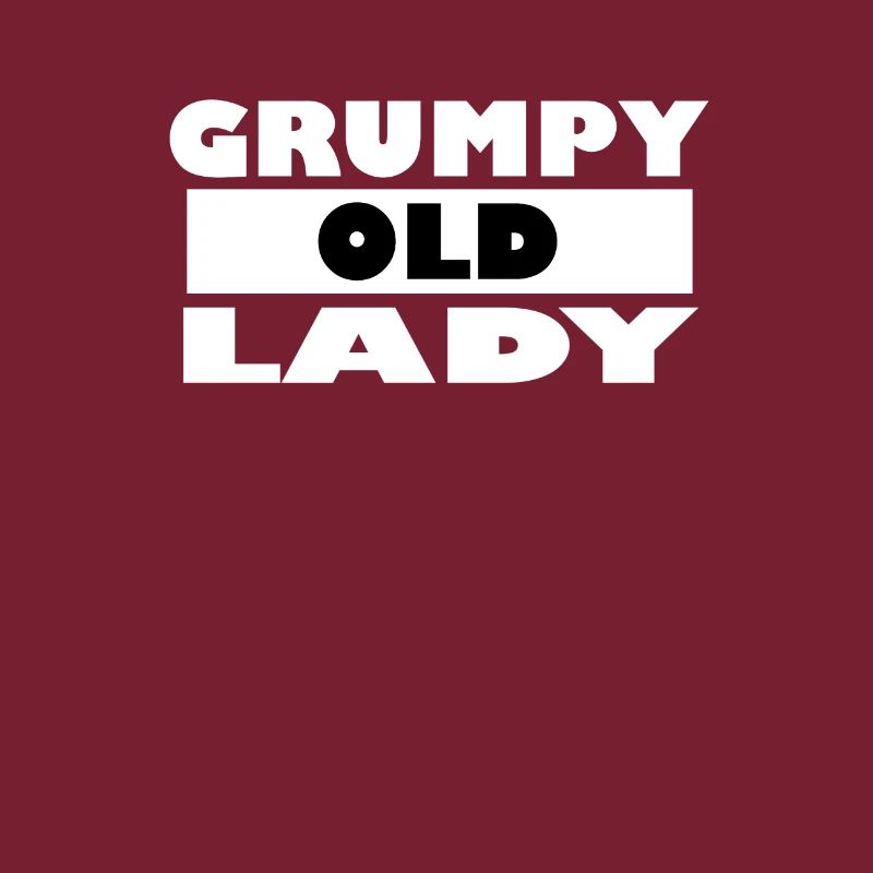 grumpy old lady