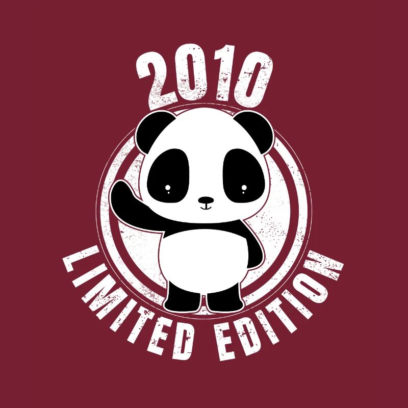 Panda Ours Édition Limitée 2010 Anniversaire 11 ans