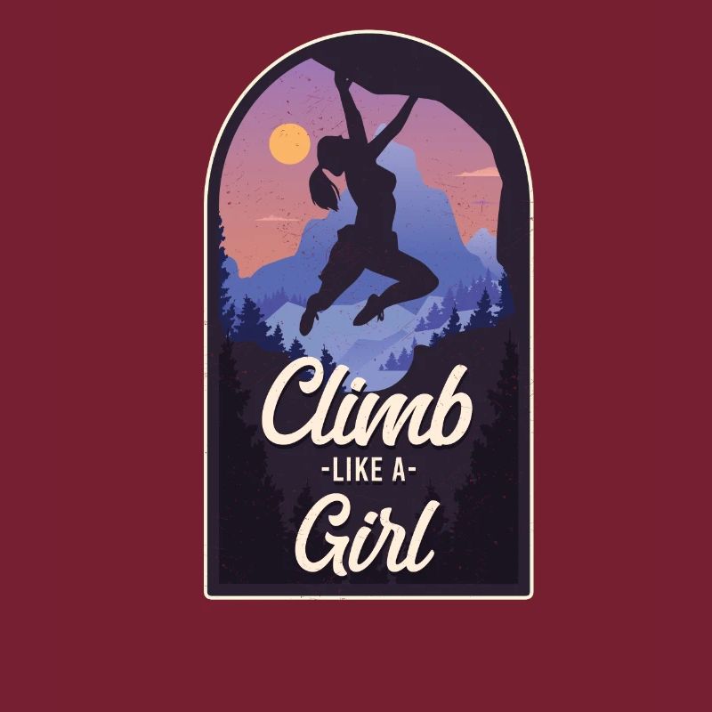 Rock Climbing Climber Climb Like A