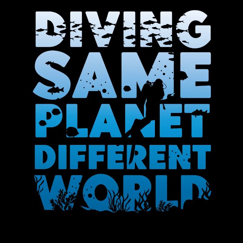 Scuba Diving Diver Diving Same