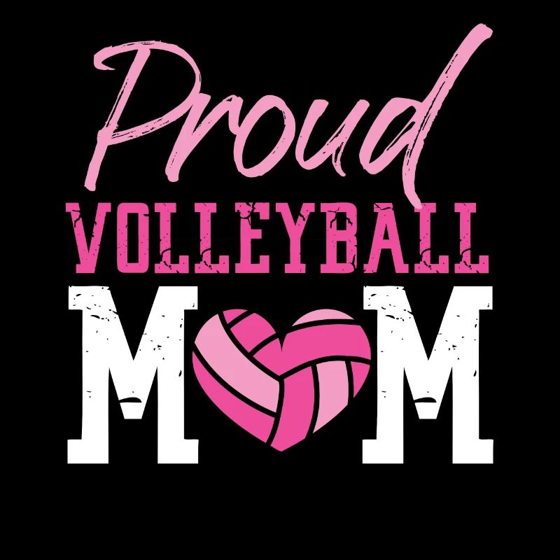 Joueuse de volleyball Équipe Maman Mère