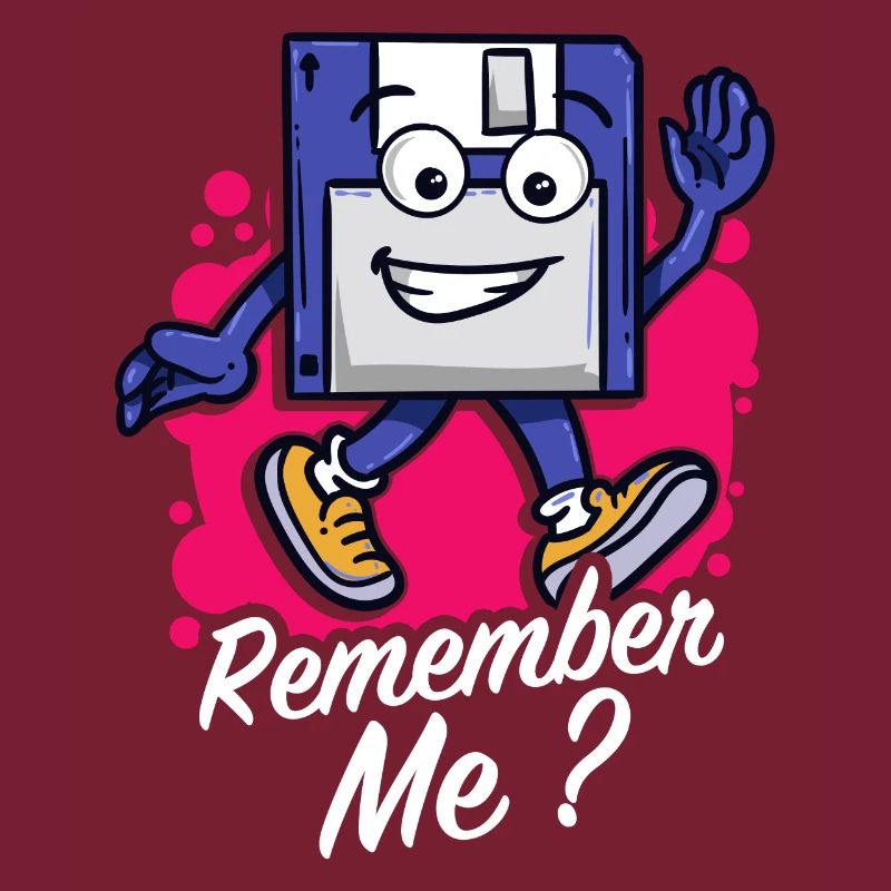 Programmeur Retro-diskette Disquette