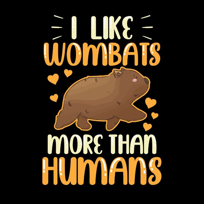 Wombat plus comme le marsupial australien