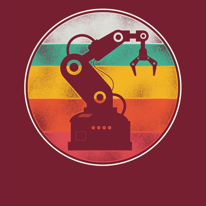 Robot Robotics Engineer Retro