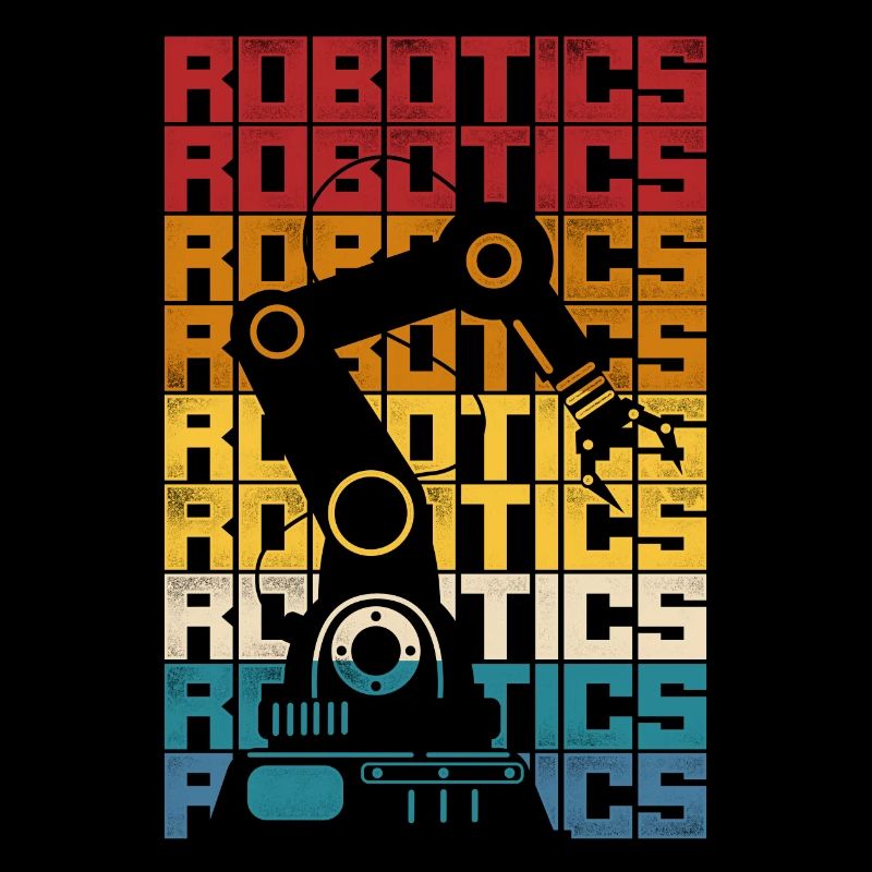 Robot Robotics Engineer Retro