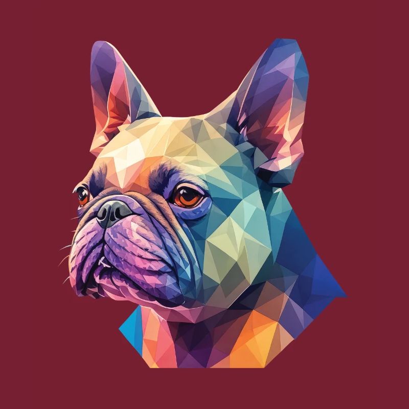 Conception de chiens de chien bouledogue français