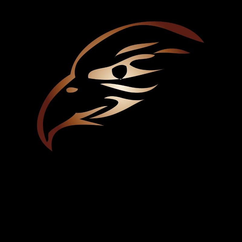 Tête d'aigle aigle à queue blanche