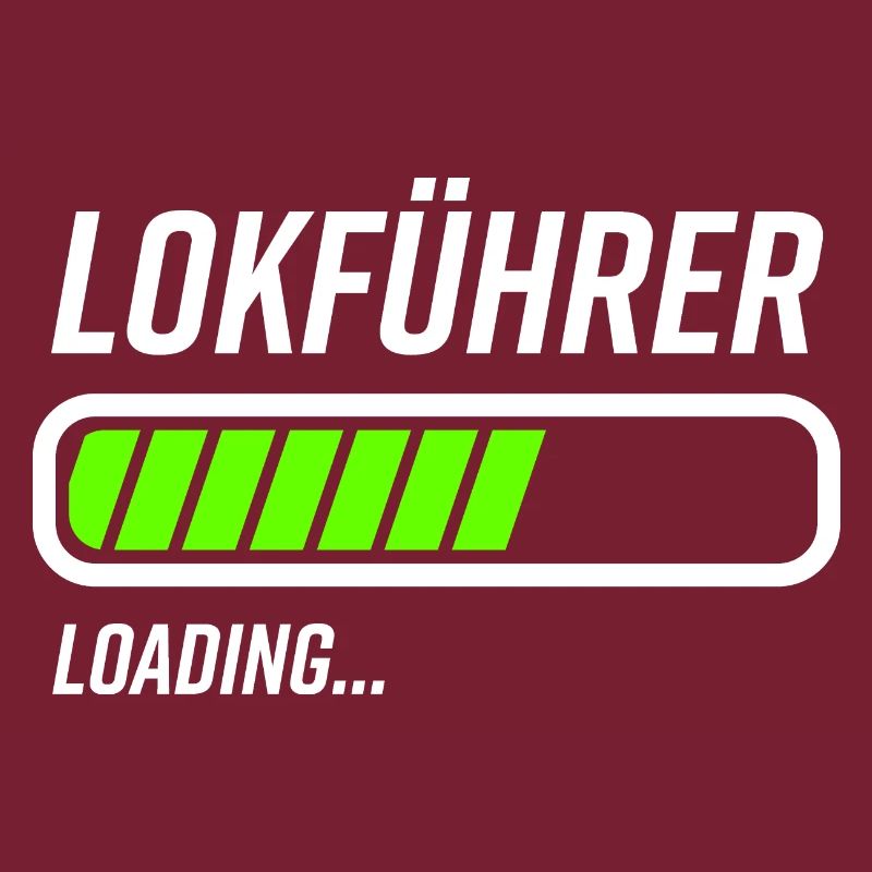 Lokführer Loading Ladebalken