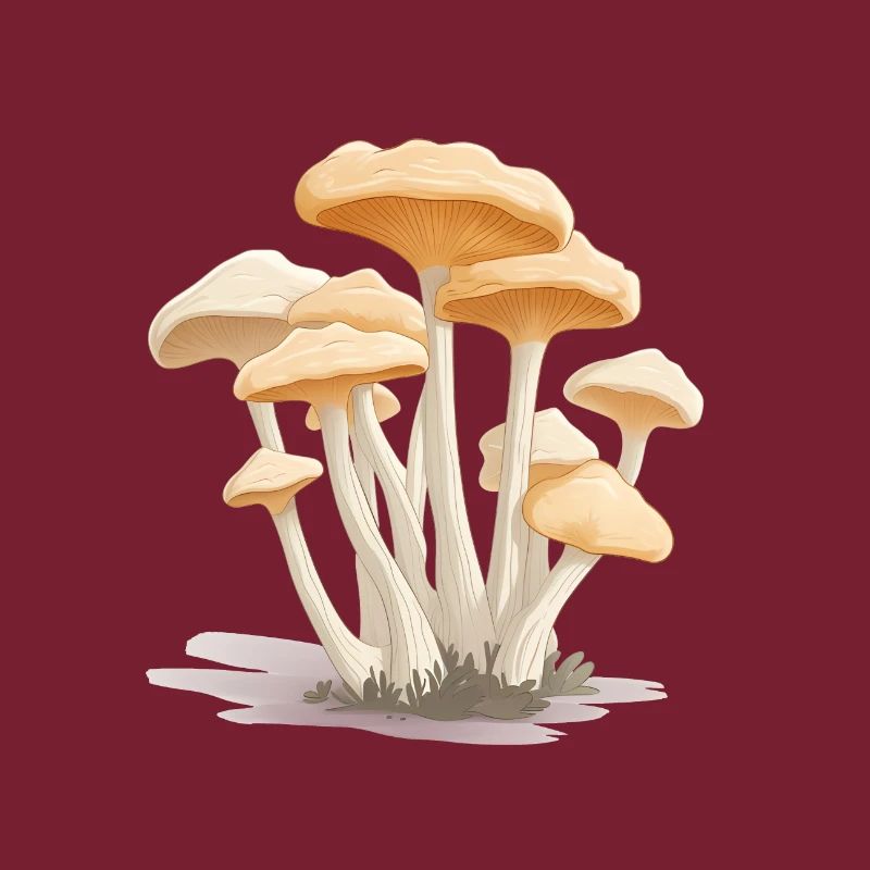 Collecte de champignons