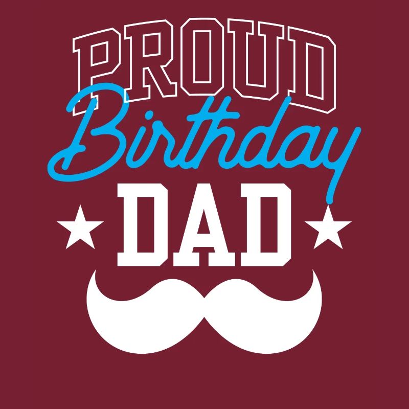 Stolzer Geburtstag Papa Party Papi Vater