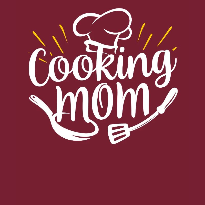 Kochende Mama Kochen Koch Köchin Mutter