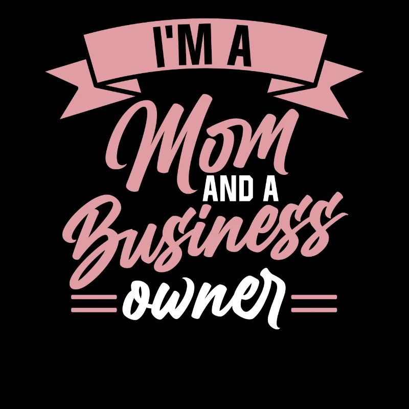 Ich Bin Eine Mutter Und Eine Geschäftsinhaberin