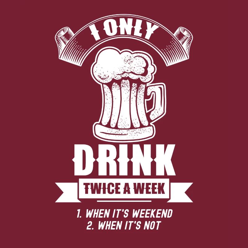 Drink twice a week weekend drinking