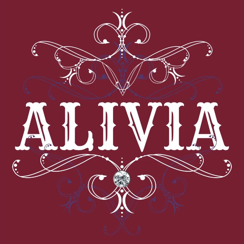 Alivia Surname First Name Personalized