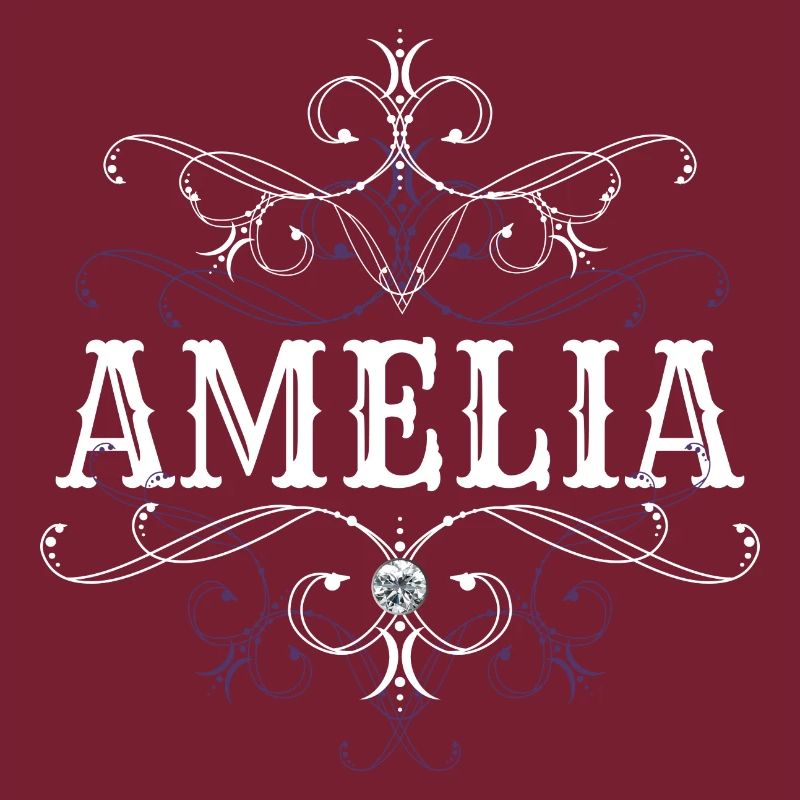 Amelia Surname First Name Personalized