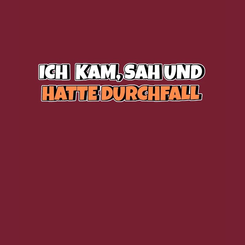 Ich kam sah und hatte Durchfall