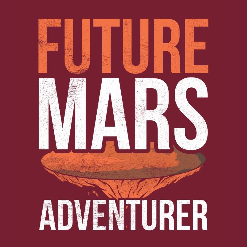 Future Mars Adventurer Astronaut Planet