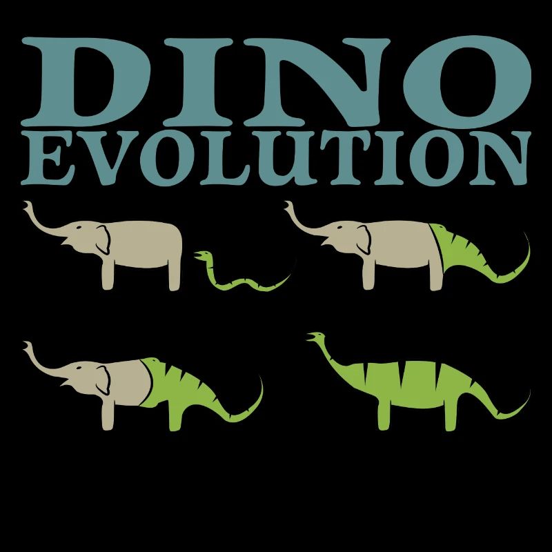 Dino Evolution Dinosaurier Elefant