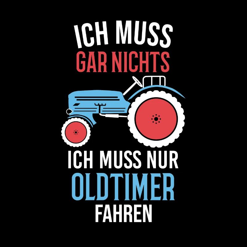 Oldtimer Traktor Landwirt Geschenk