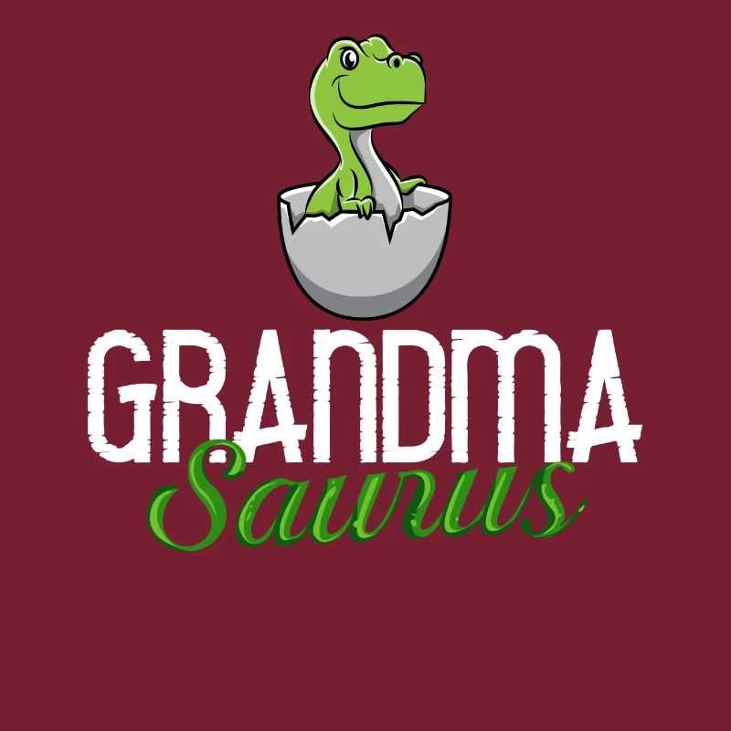 Dinosaurier Oma Saurus Omasaurus Großmutter