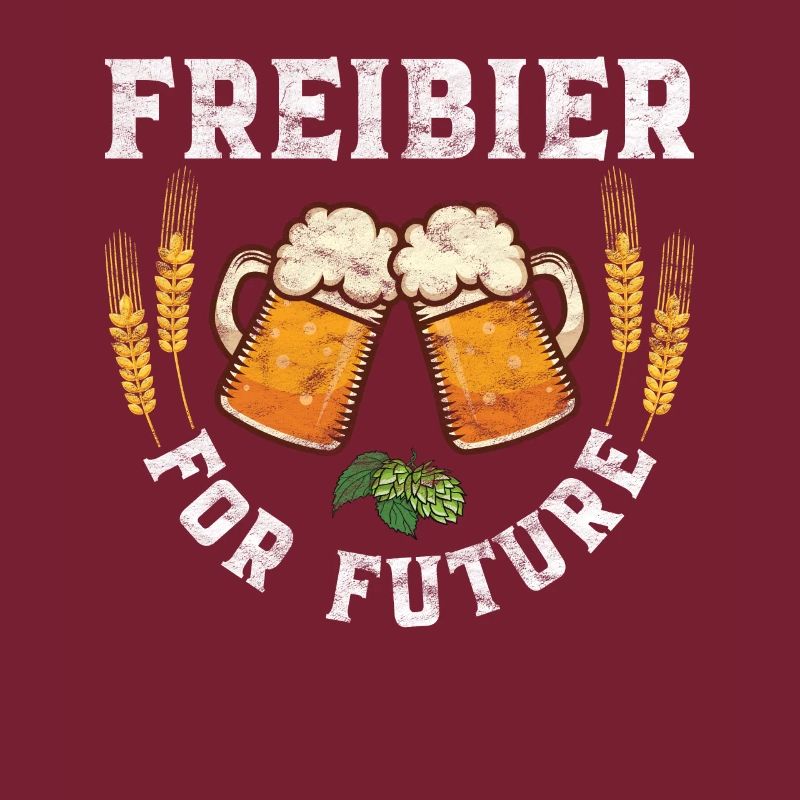 Freibier for Future Bier Deko Wiesn