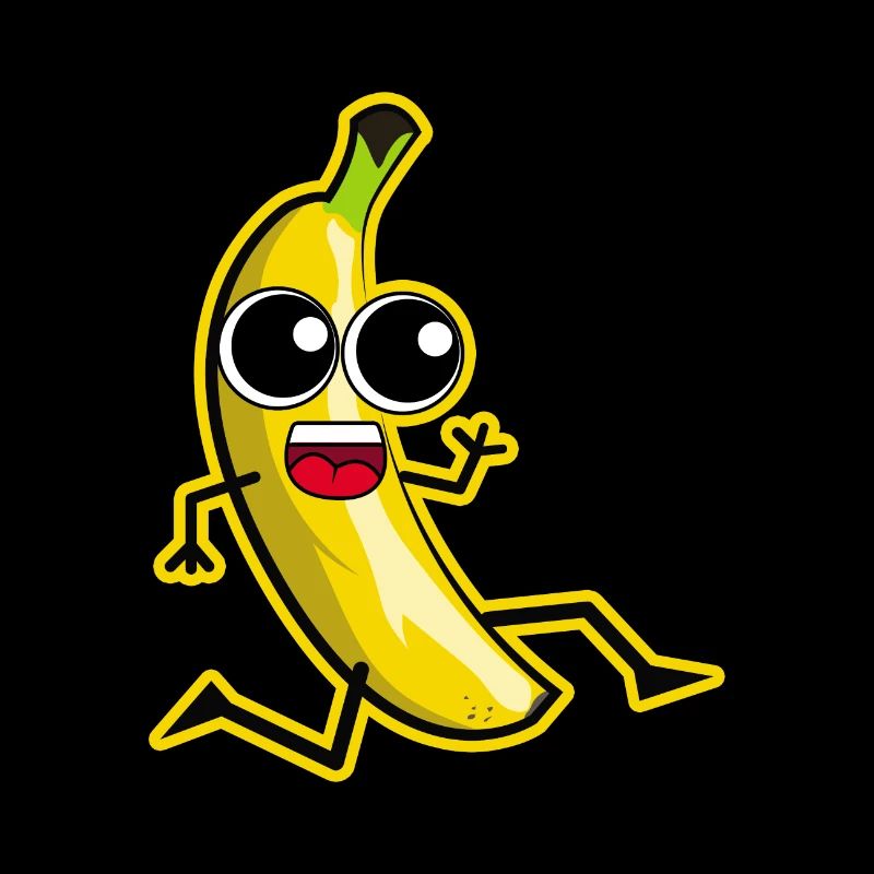 Verrückte Banane