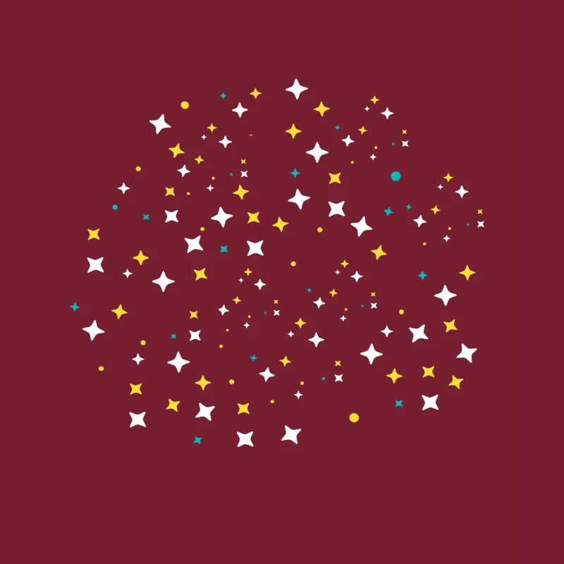 background stars blue white yellow