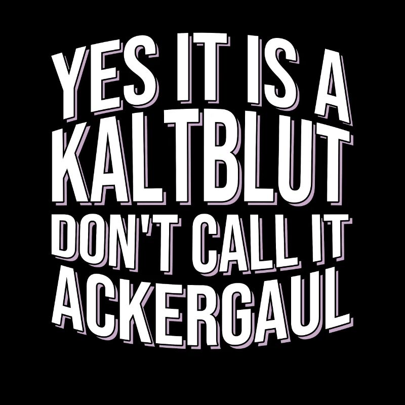 Pferd Spruch Kaltblüter