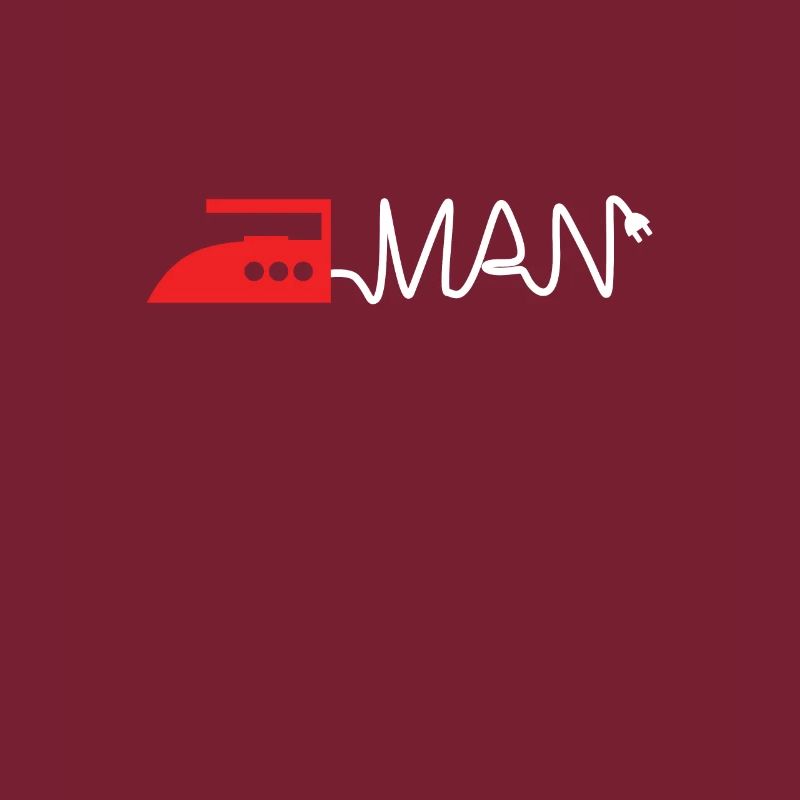 Triathlon Iron Ironing Man