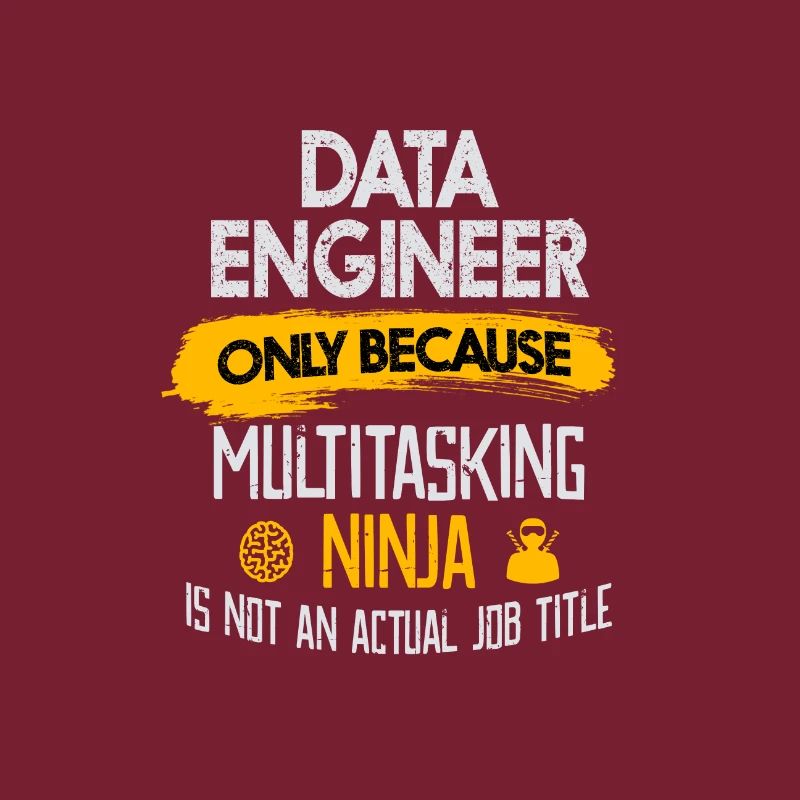 Data Engineer Funny Ironic Summer Shirt