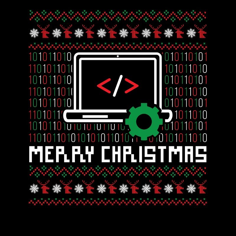 Gamer Christmas Ugly Sweater Nerd Informatiker
