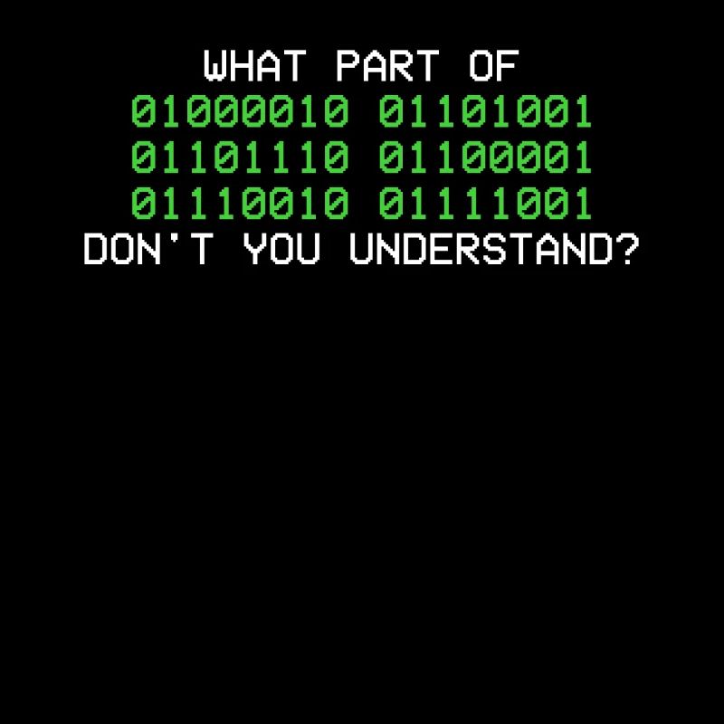 Binary code programmer informatics binary