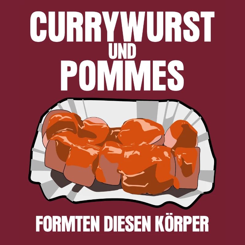 Currywurst formte diesen Körper - lustig