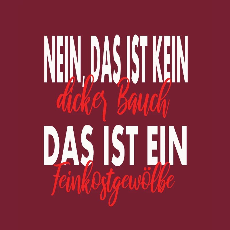 Nein, das ist kein dicker Bauch