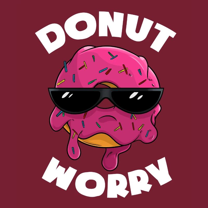 Donut Worry - Lecker Donut mit Sonnenbrille