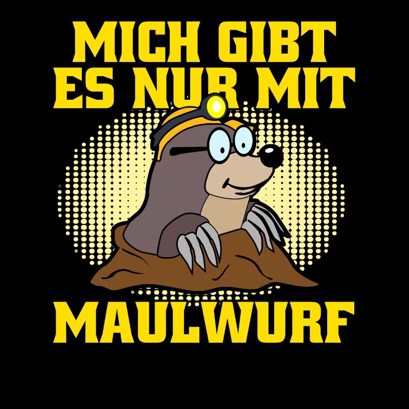 Maulwurf Mole Witz Maulwürfe