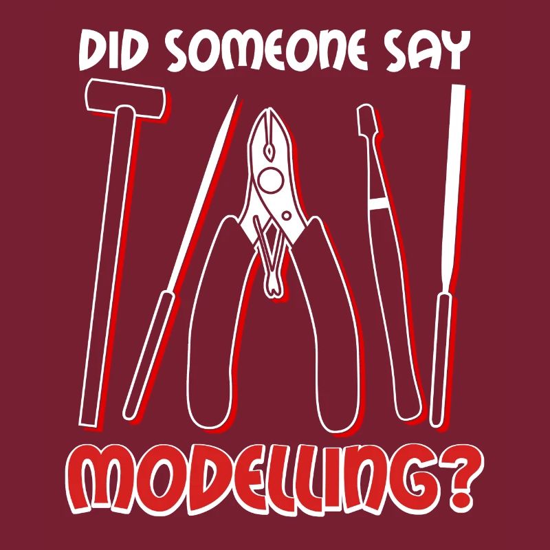 Modellbau Tabletop Witz Modellbauer