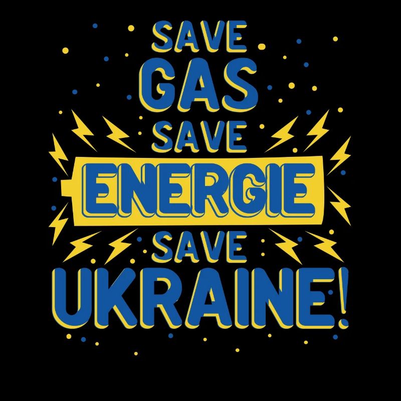 Save Ukraine Ukrainische Flagge